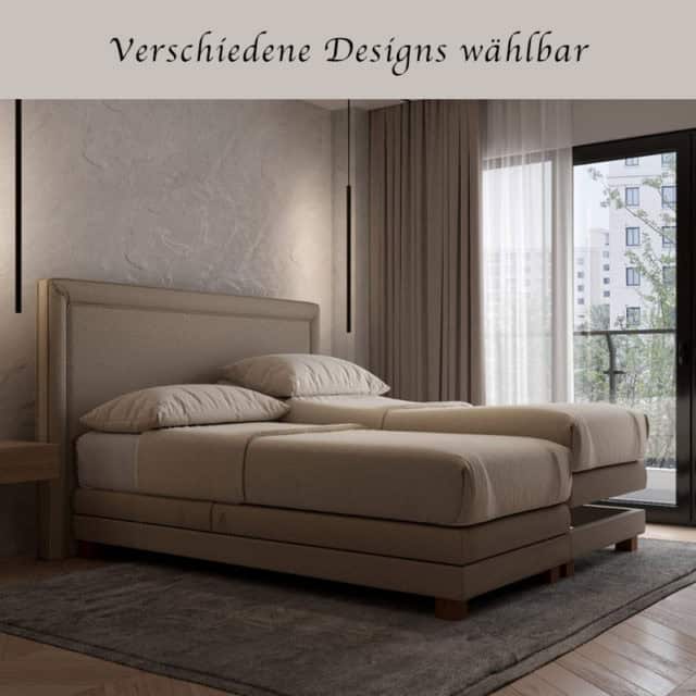 Boxspringbett Set elektrisch verstellbar Nature Collection